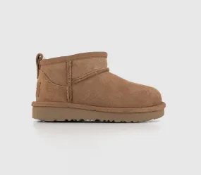 Kids UGG Classic Ultra Mini T Chestnut