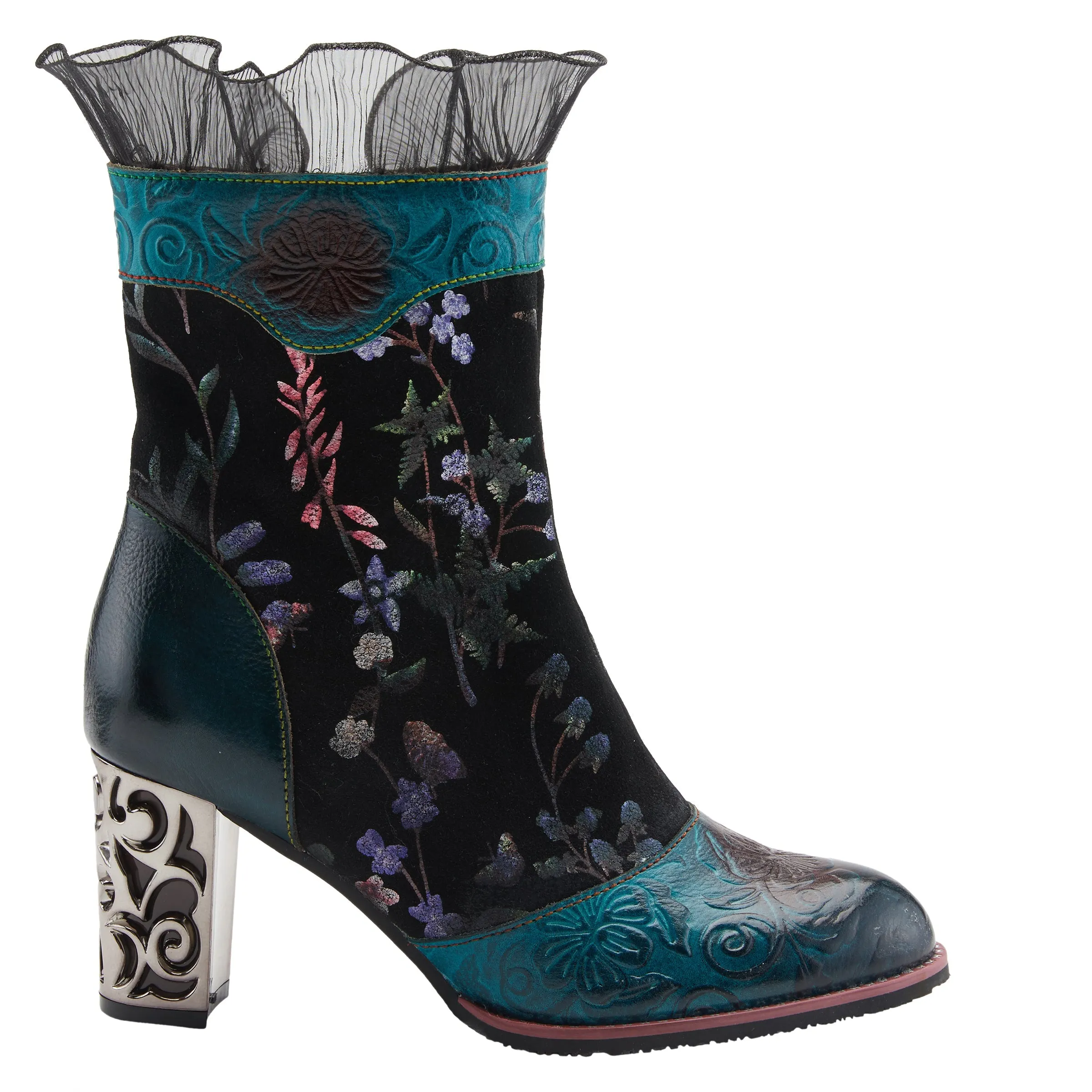 L`ARTISTE GAGA MID-CALF BOOTS