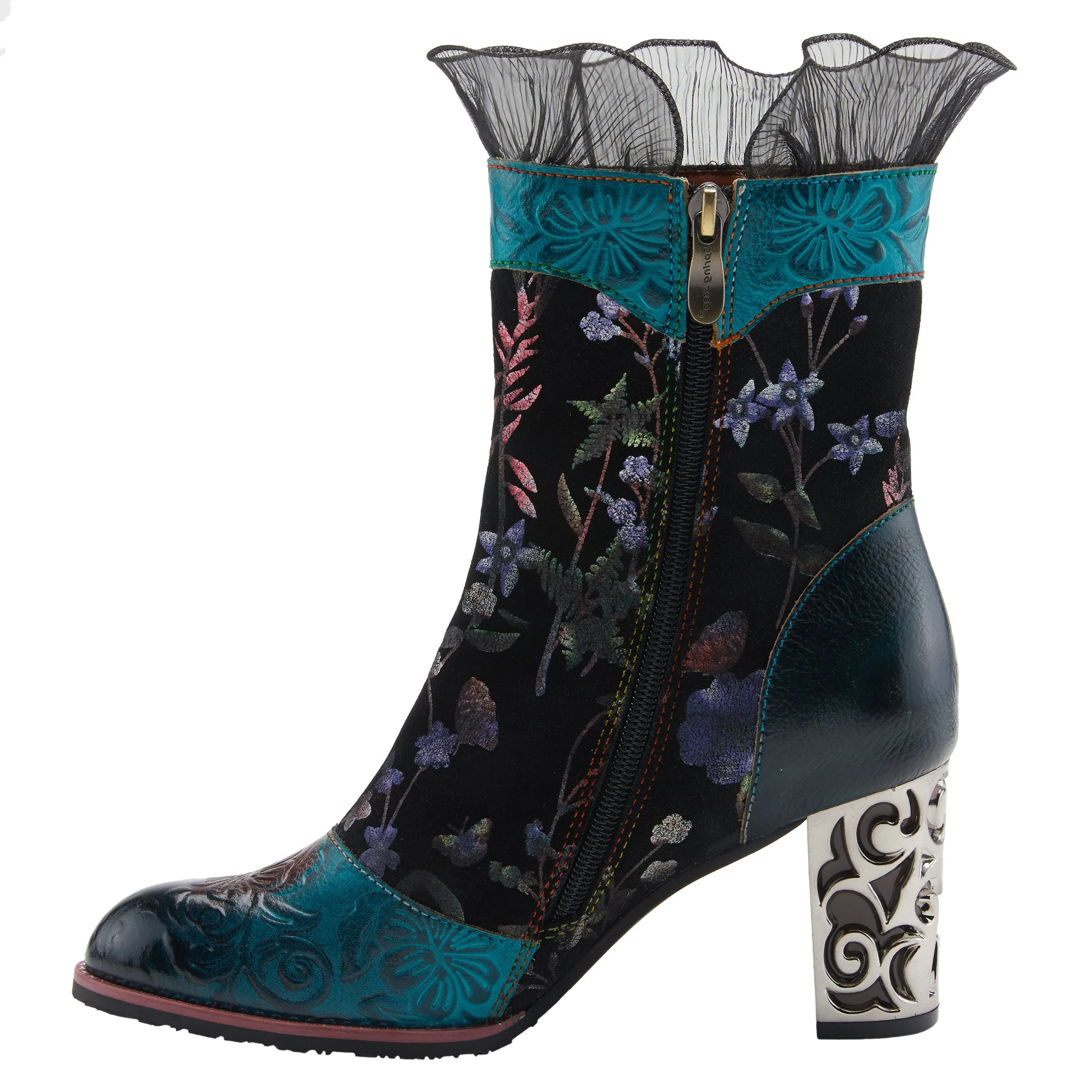 L`ARTISTE GAGA MID-CALF BOOTS