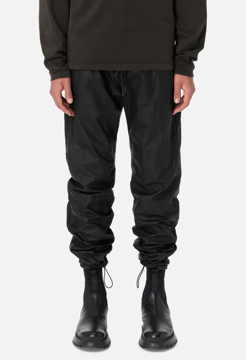 Leather Himalayan Pants / Black