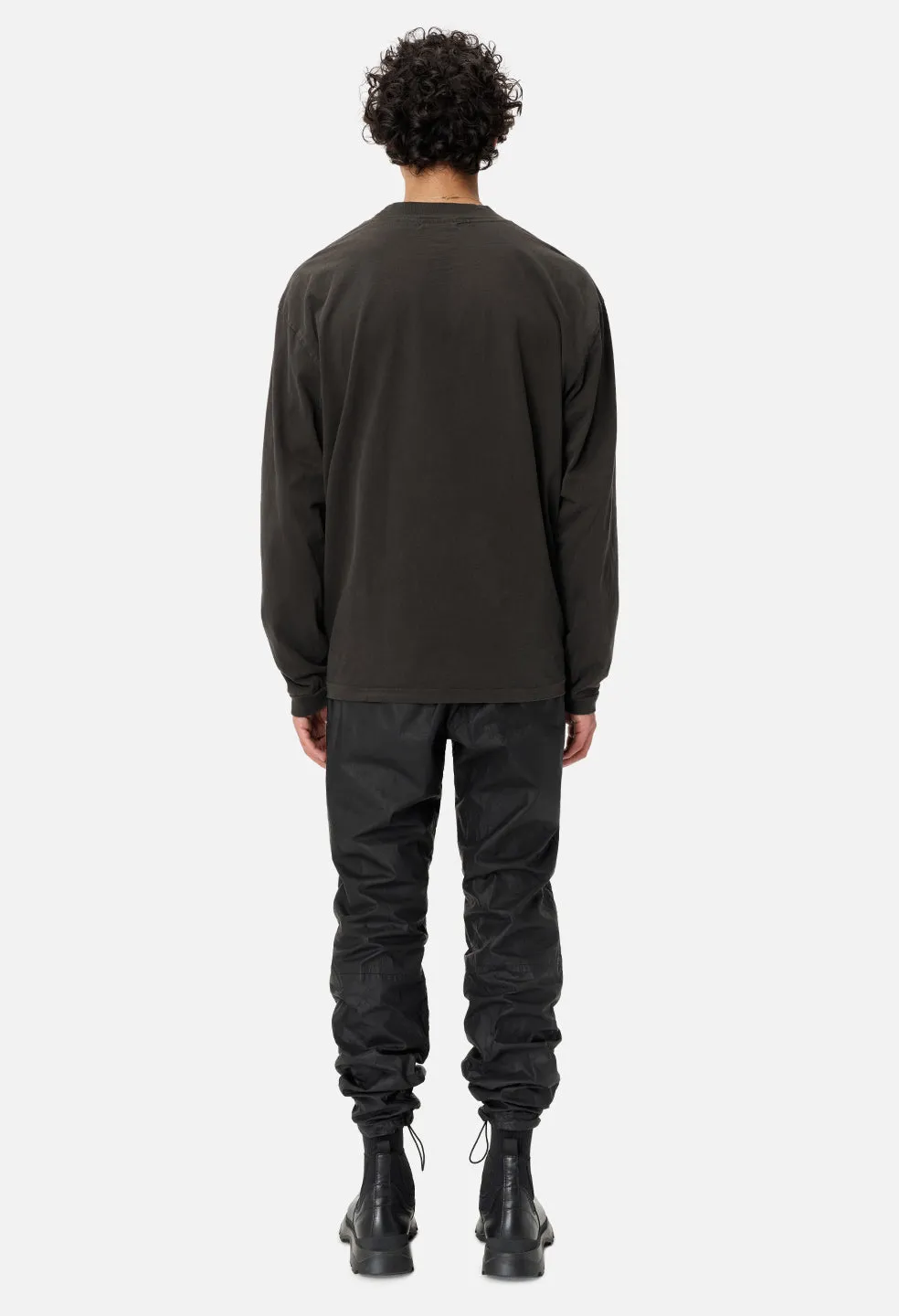 Leather Himalayan Pants / Black