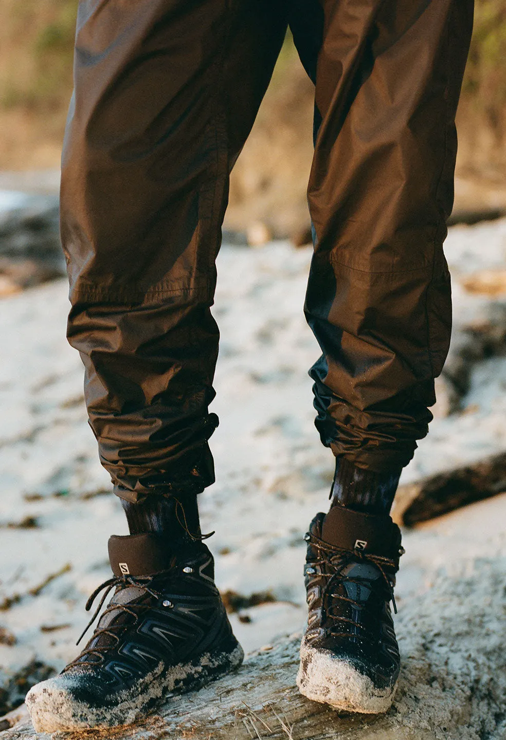 Leather Himalayan Pants / Black