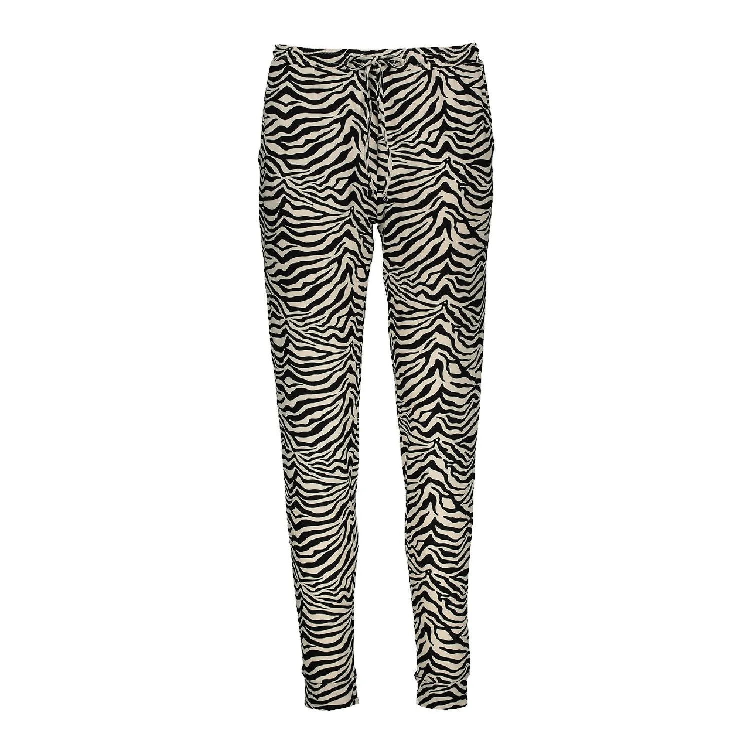 Long Sleep Pants | Super Soft Viscose | Zebra