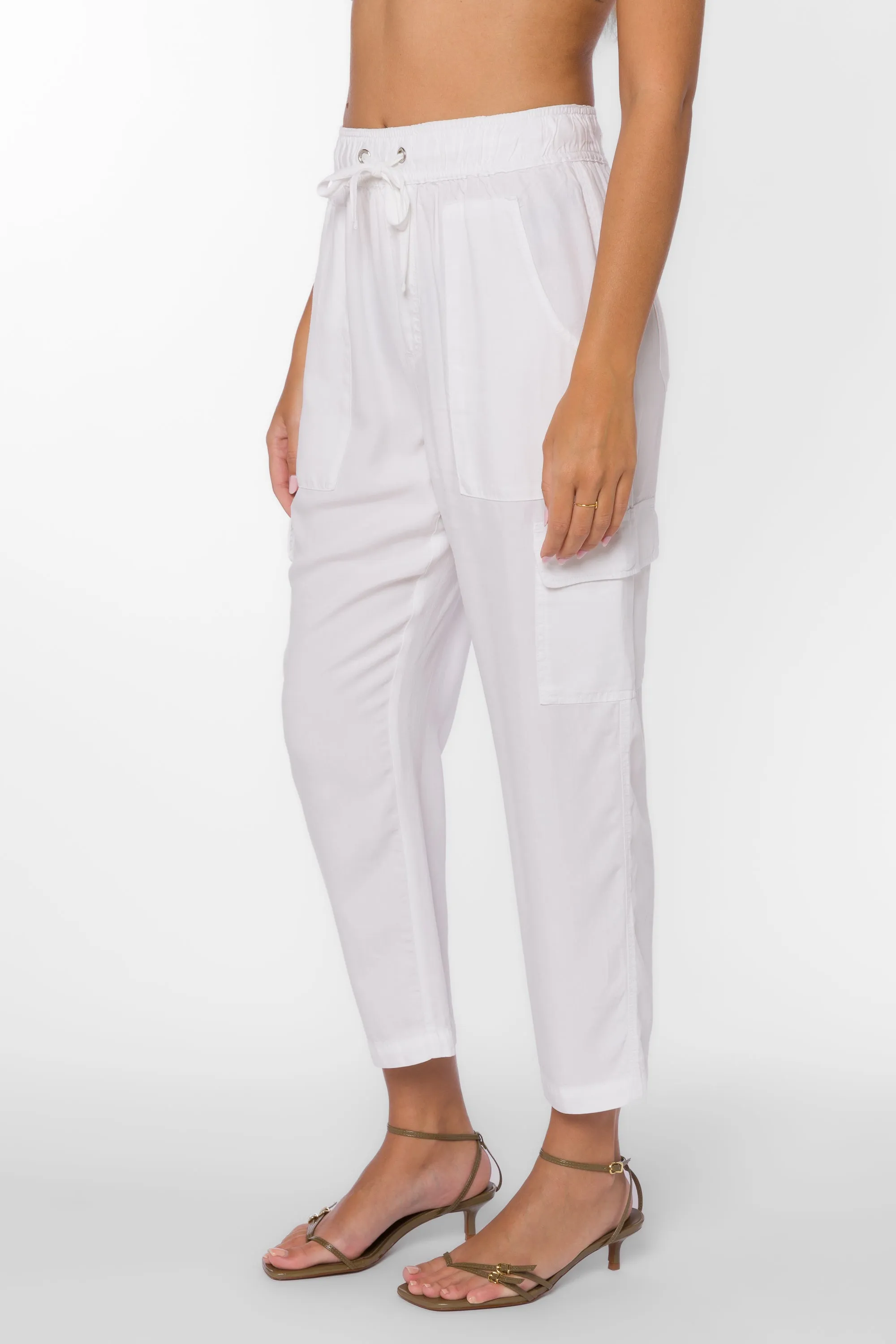 Lunay White Pants