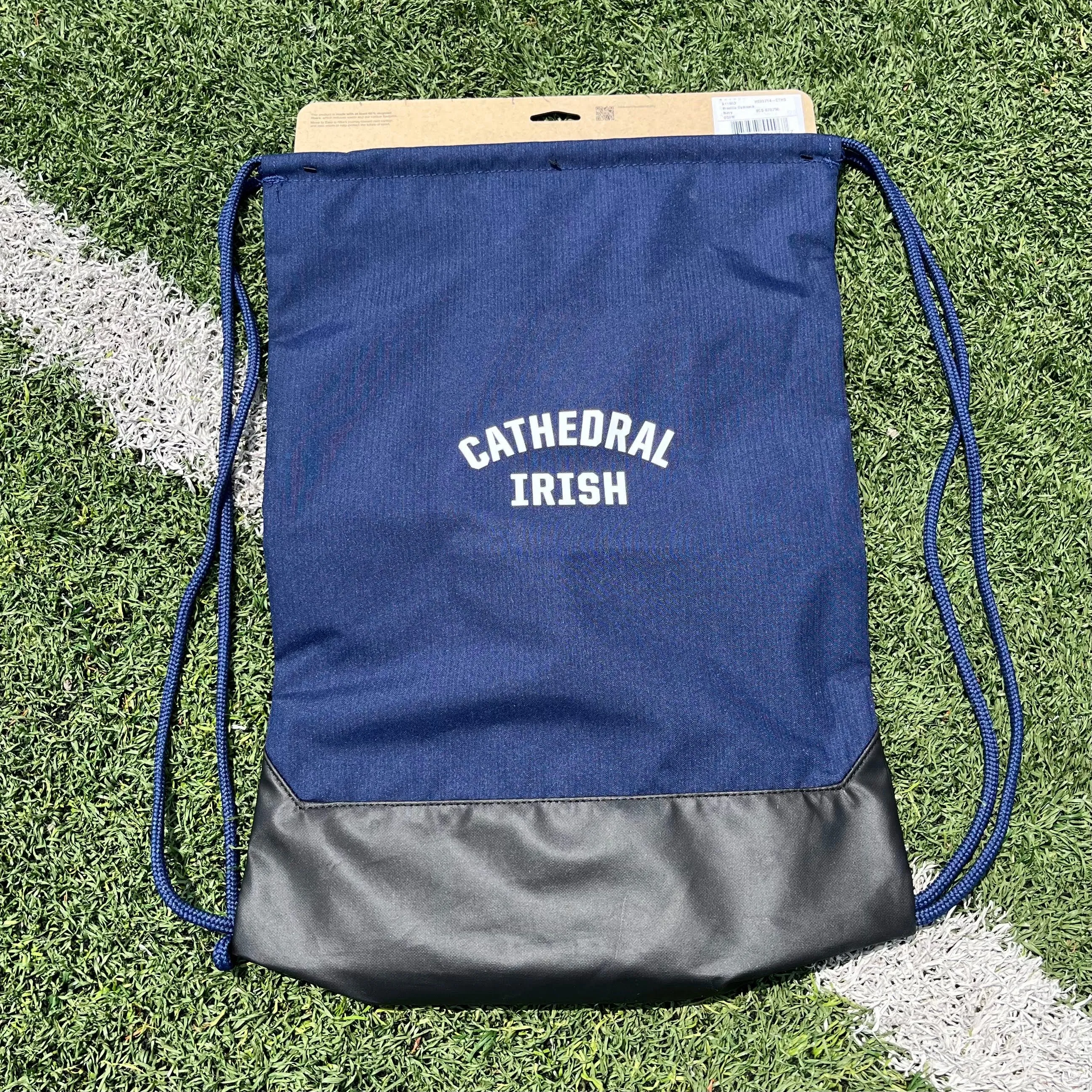 Navy Nike Drawstring Bag