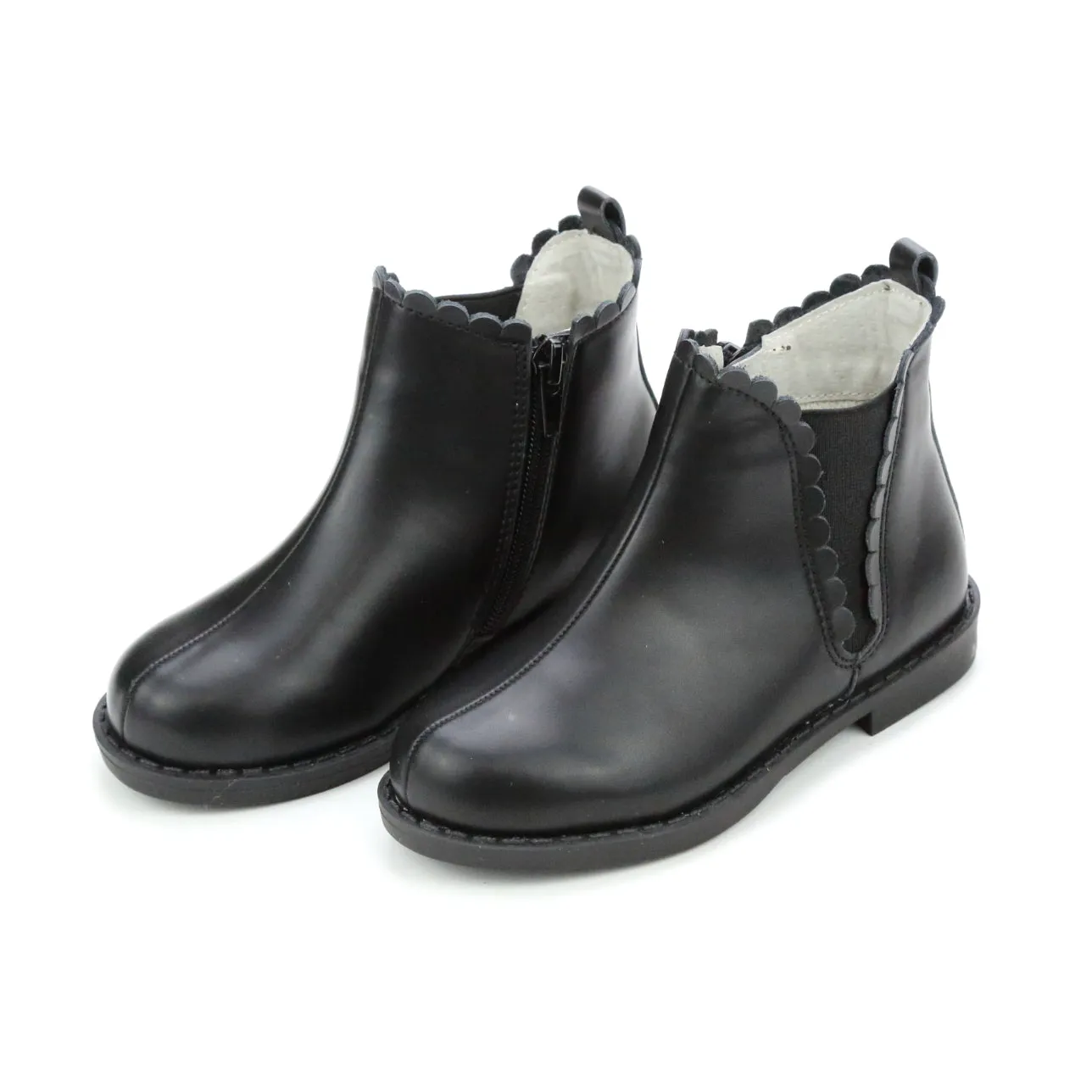 Nicola Scalloped Chelsea Boot