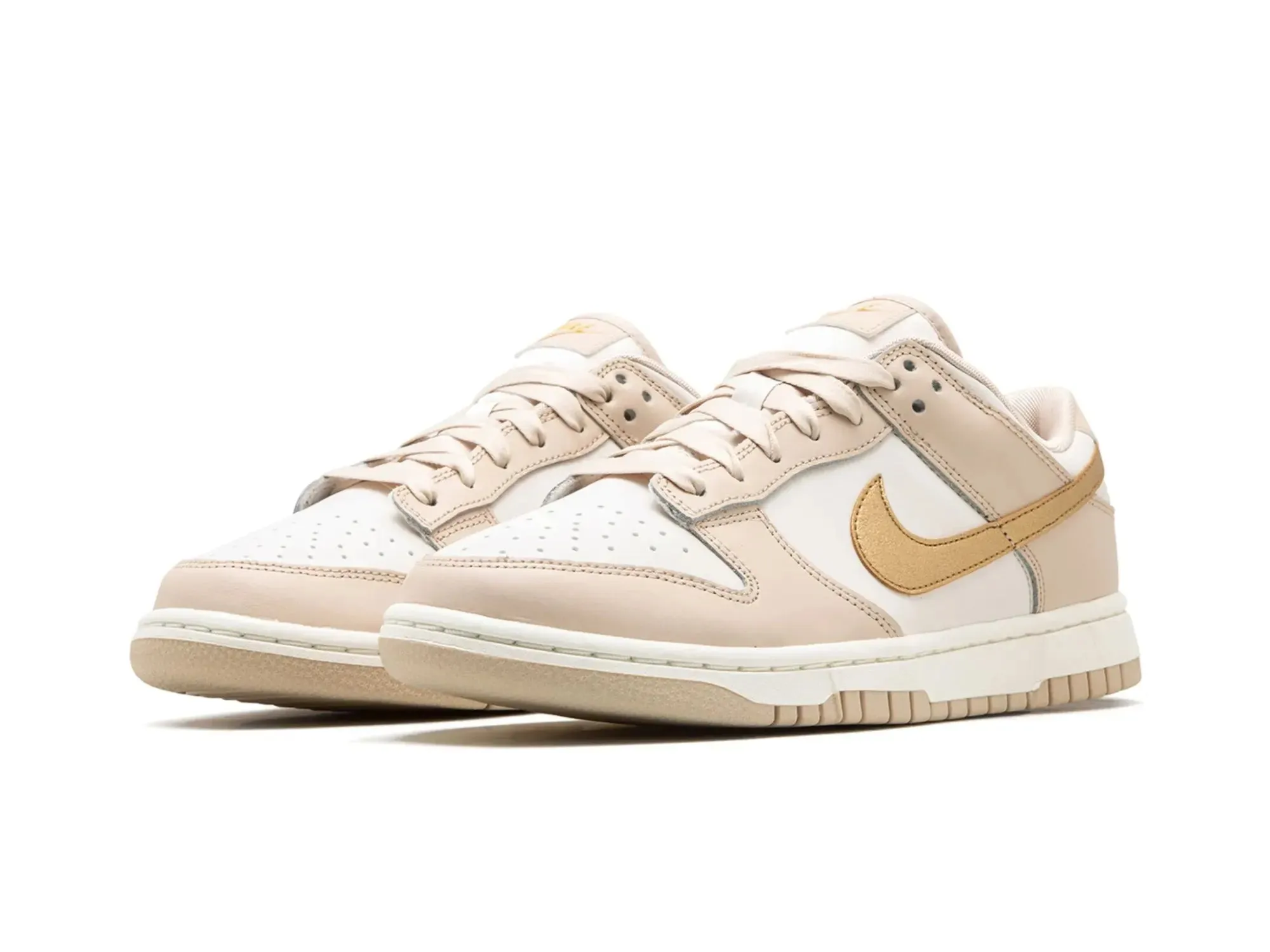 Nike Dunk Low "Gold Swoosh"