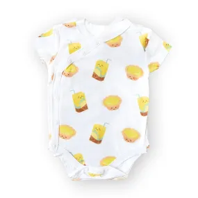 Organic Cotton Bodysuit - Vita Lemon Tea & Egg Tart