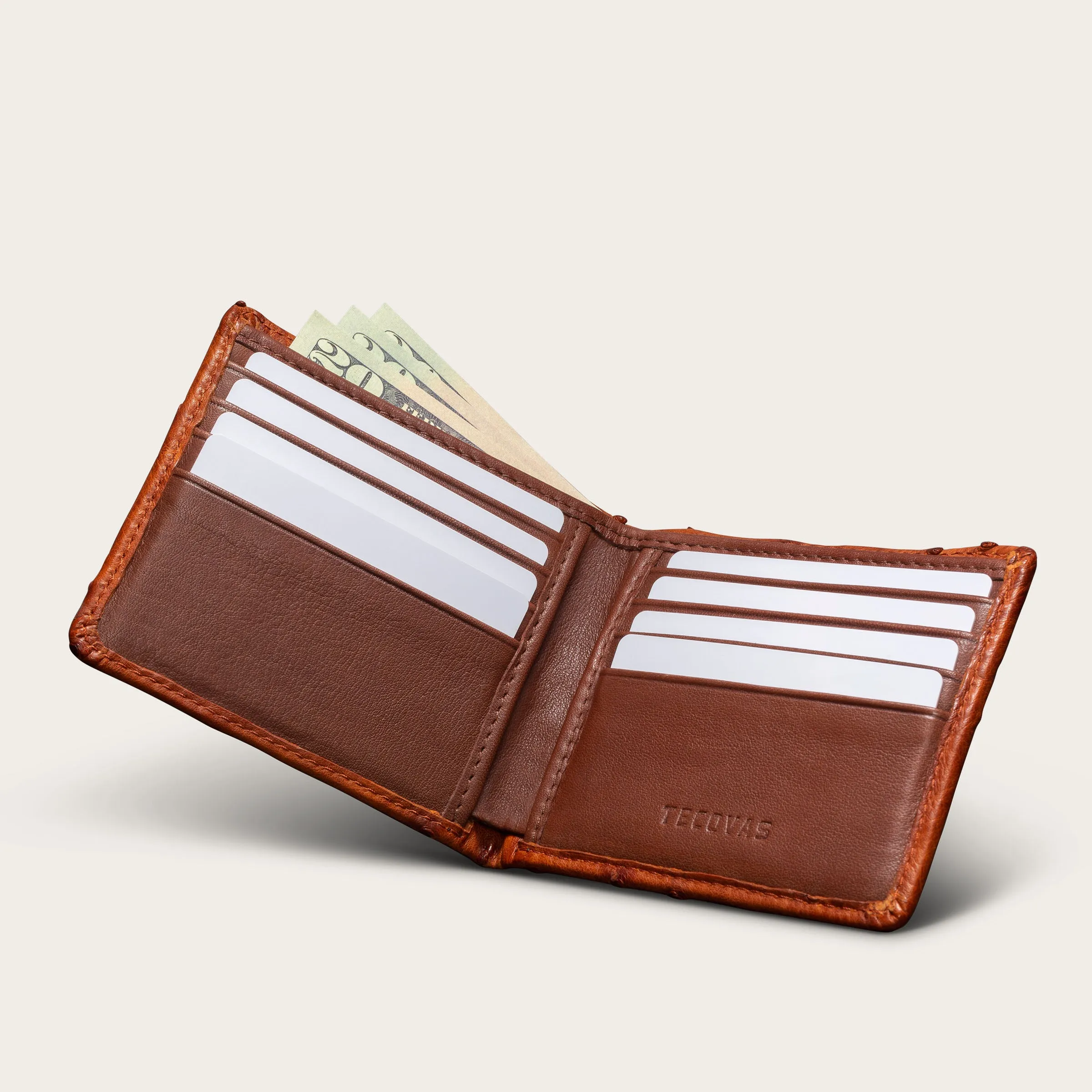 Ostrich Billfold