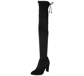 Pamela Slim Fit Over The Knee High Heel Boots