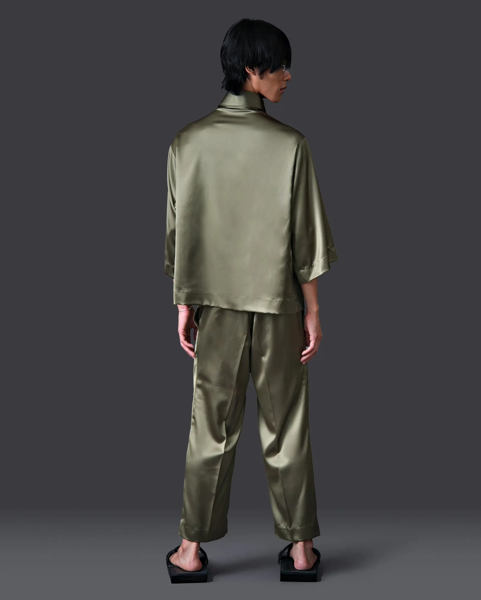 Pesak Shirt Pants (Olive)