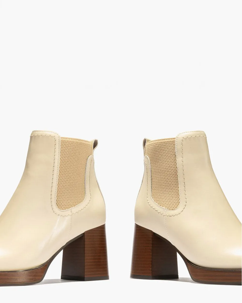 Pitillos 5483 Crema Leather Ankle Boot