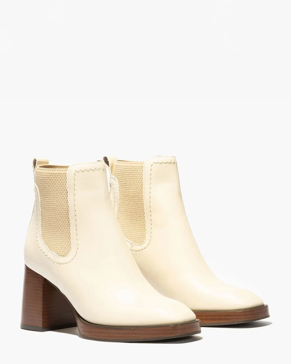 Pitillos 5483 Crema Leather Ankle Boot