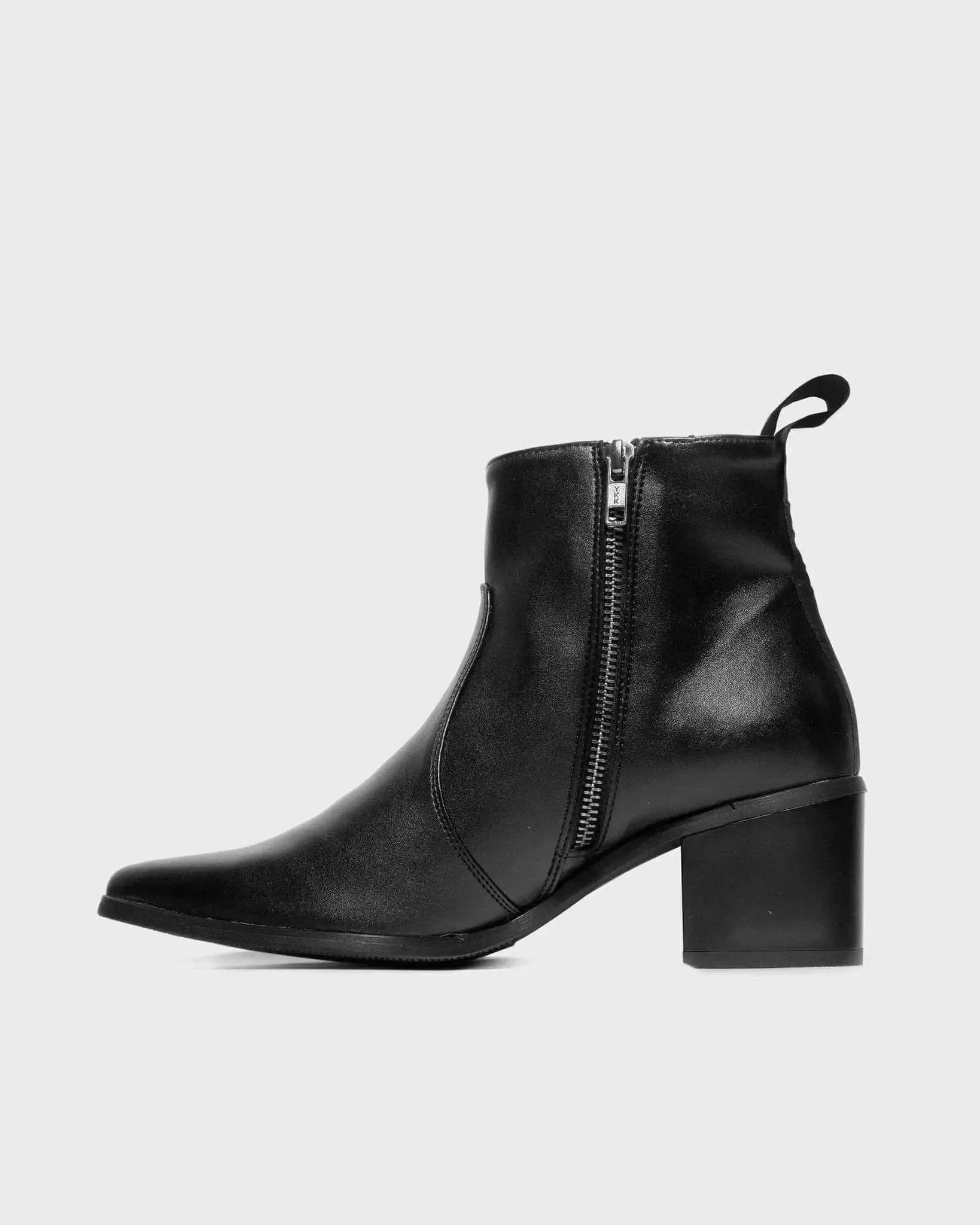 PRE-ORDER Vegan Swan No.1 Black Nopal cactus leather boots by Bohema