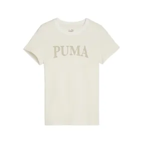 Puma short sleeve girl's t-shirt Squad 679387-87 alpine snow