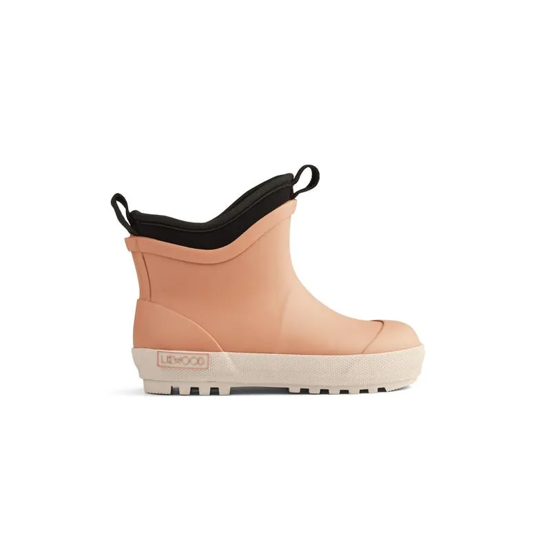 Ruby Hybrid Warm Rain Boots-Tuscany Rose