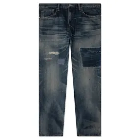 Savage Denim DP Mid Pants - Indigo