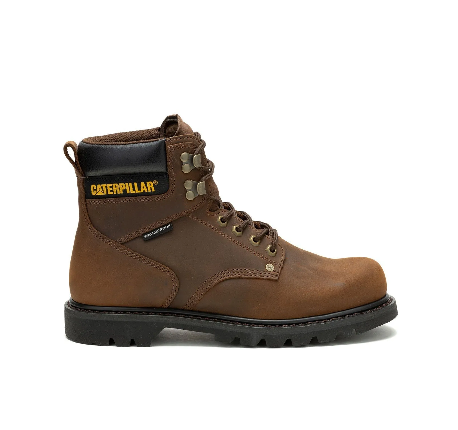 Second Shift Men's Work Boots Wp Dark Brown