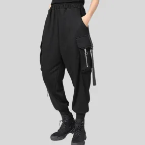 Simple Moderne Sporty Street Style Trousers