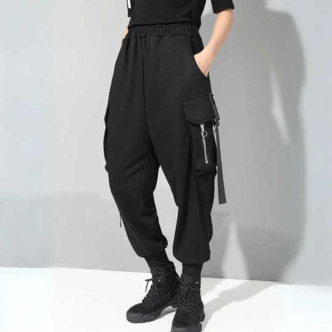 Simple Moderne Sporty Street Style Trousers