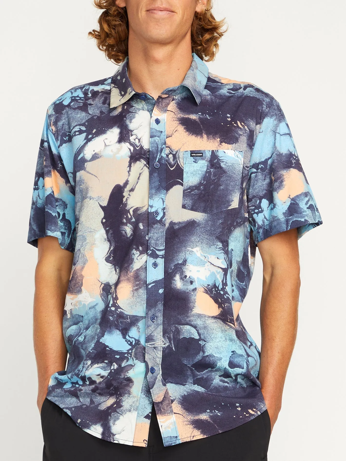 Skulli Print Short Sleeve Shirt