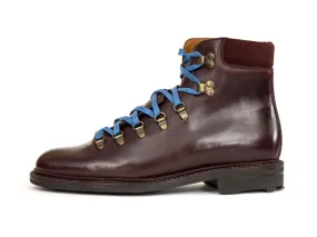 Snoqualmie - MTO - Burgundy Chromexcel / Burgundy Suede - NJF Last - Rugged Rubber Sole w/ Stormwelt