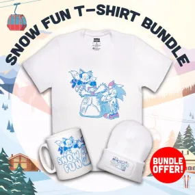 Sonic the Hedgehog Snow Fun T-Shirt Bundle