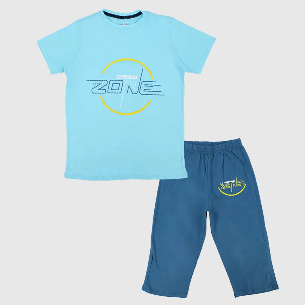 Speed Zone Short-Sleeved Pajama