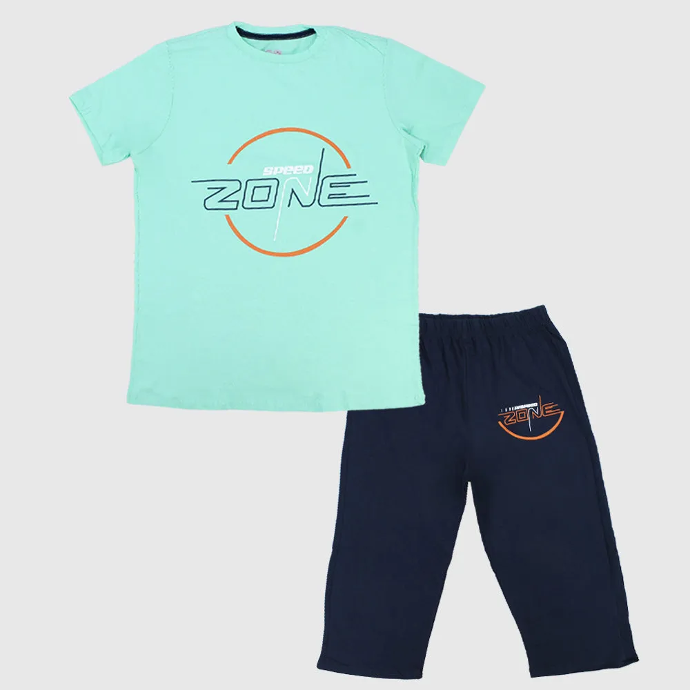 Speed Zone Short-Sleeved Pajama