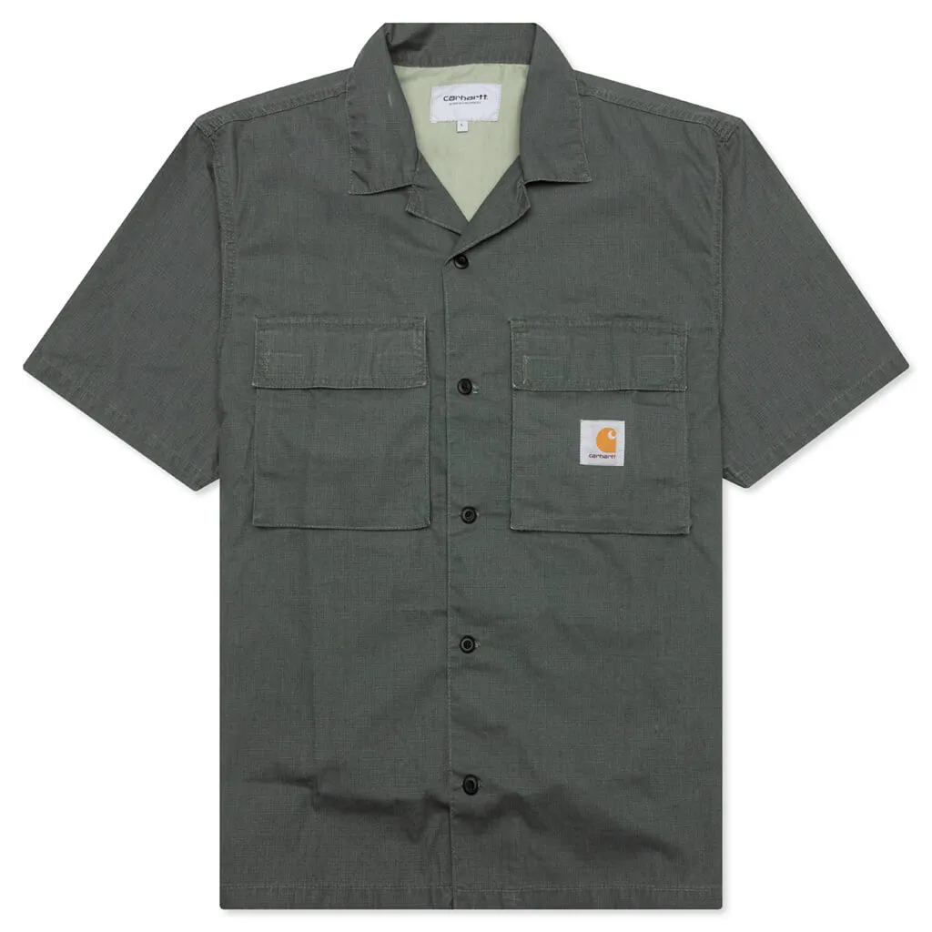 S/S Wynton Shirt - Jura/Yucca Stone Washed