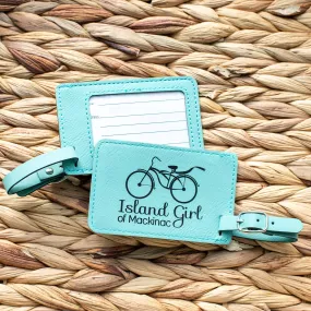 Tangico I Island Girl Luggage Tag