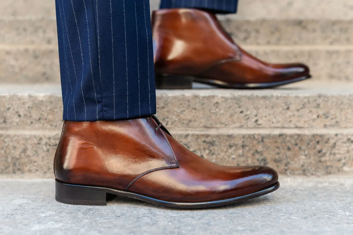 The Newman Chukka Boot - Brown