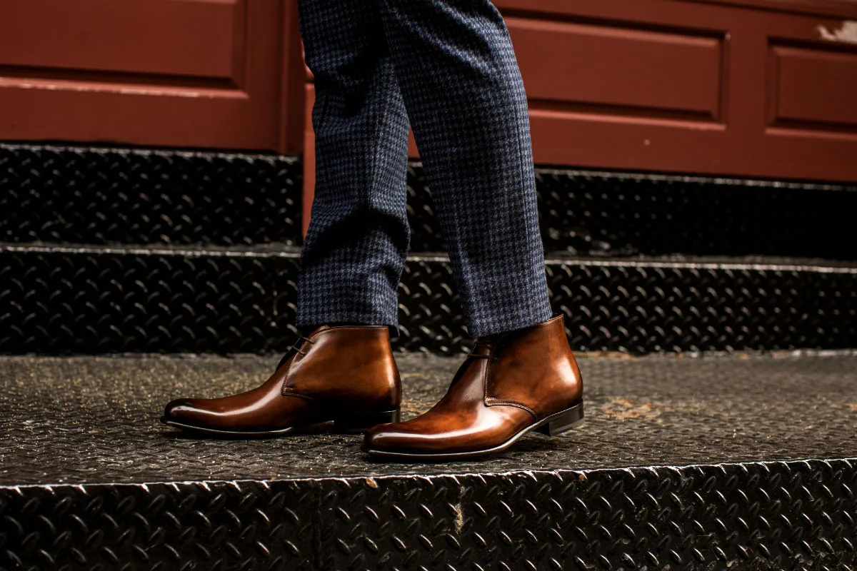 The Newman Chukka Boot - Brown