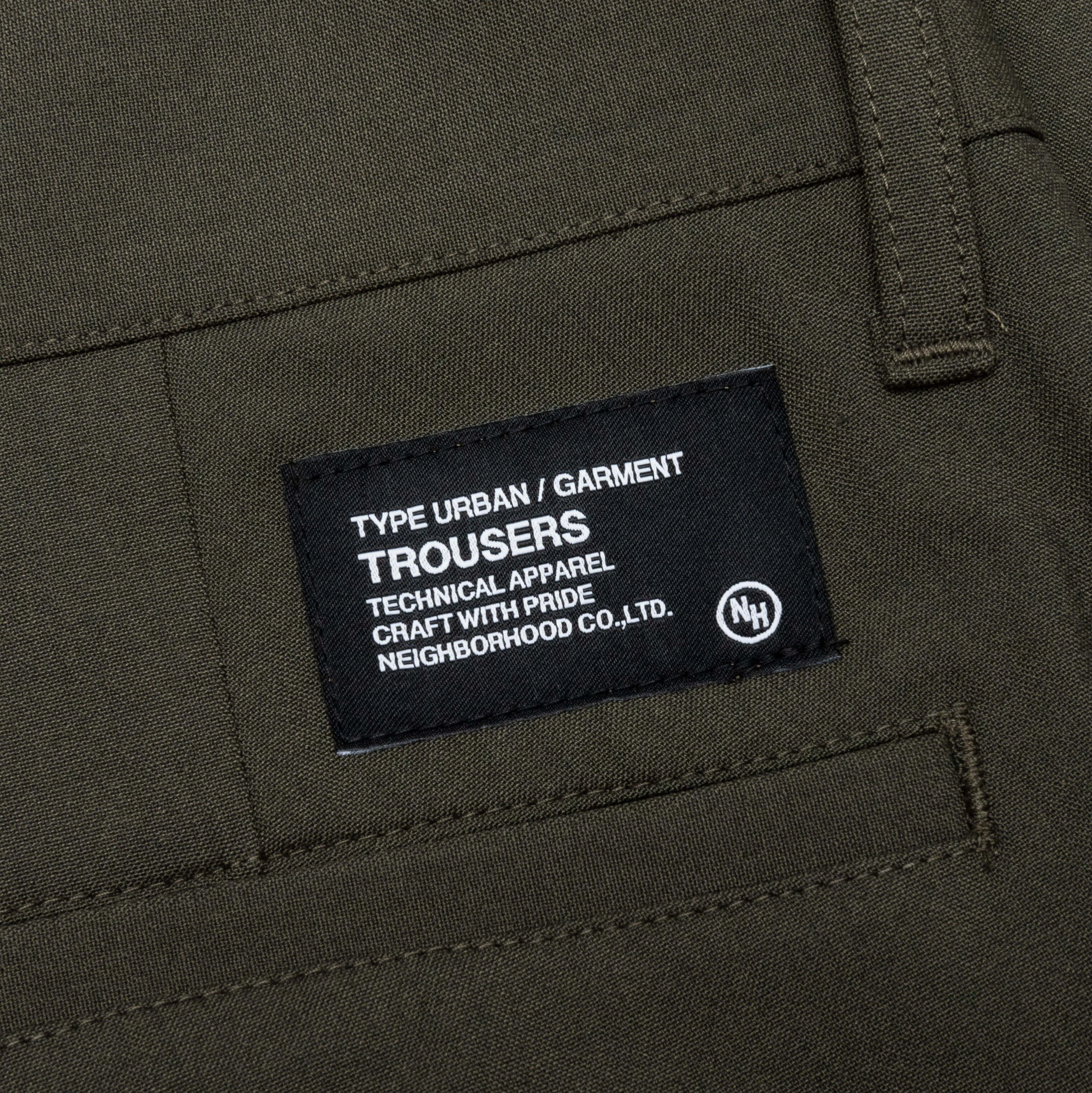 Tuck Pants - Olive Drab