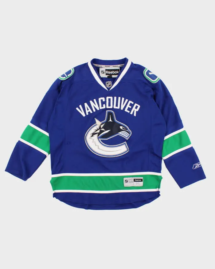 Vintage NHL x Canucks Blue Reebok Jersey - XL