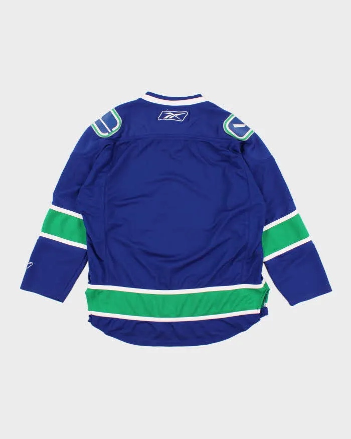 Vintage NHL x Canucks Blue Reebok Jersey - XL