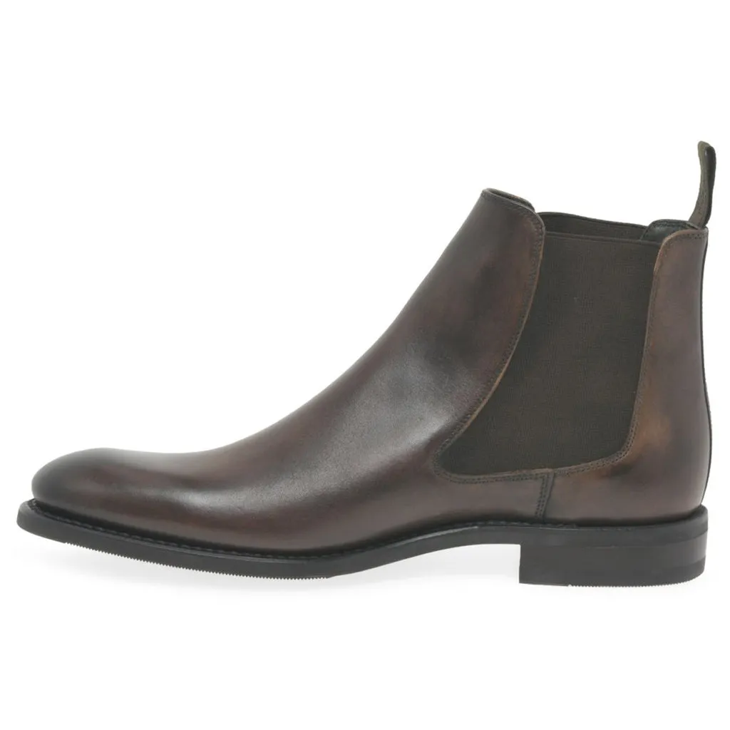 Wareing Polished Leather Men's Chelsea Boots