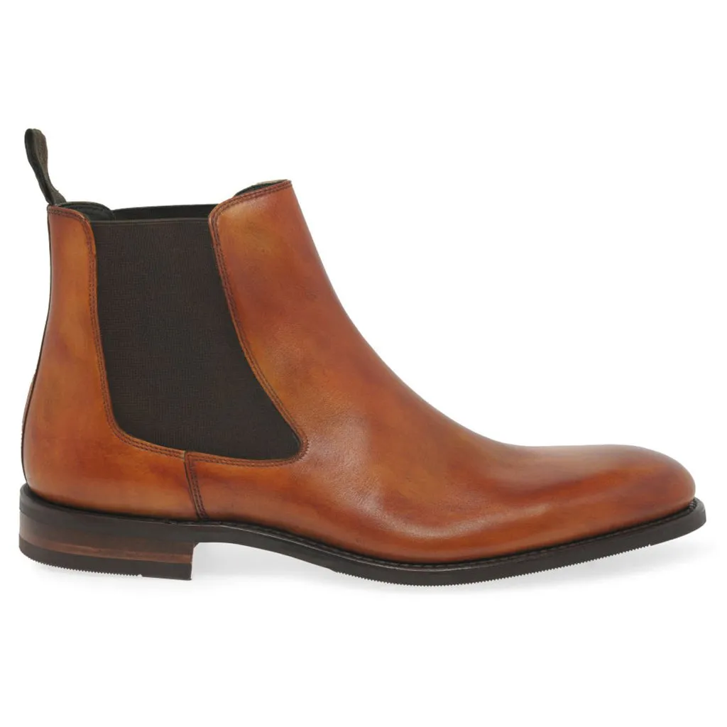 Wareing Polished Leather Men's Chelsea Boots