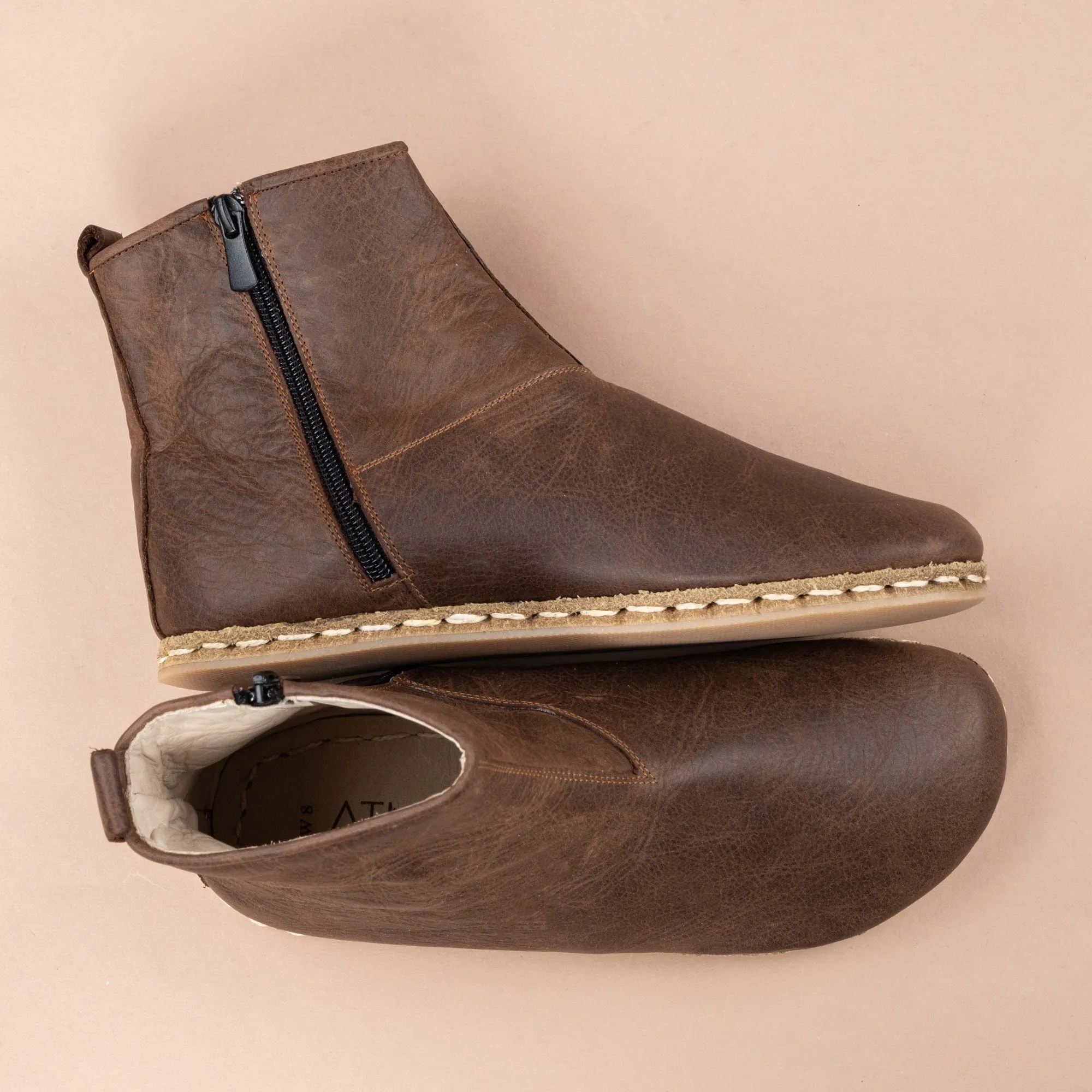 Women's Coffee Barefoot Boots