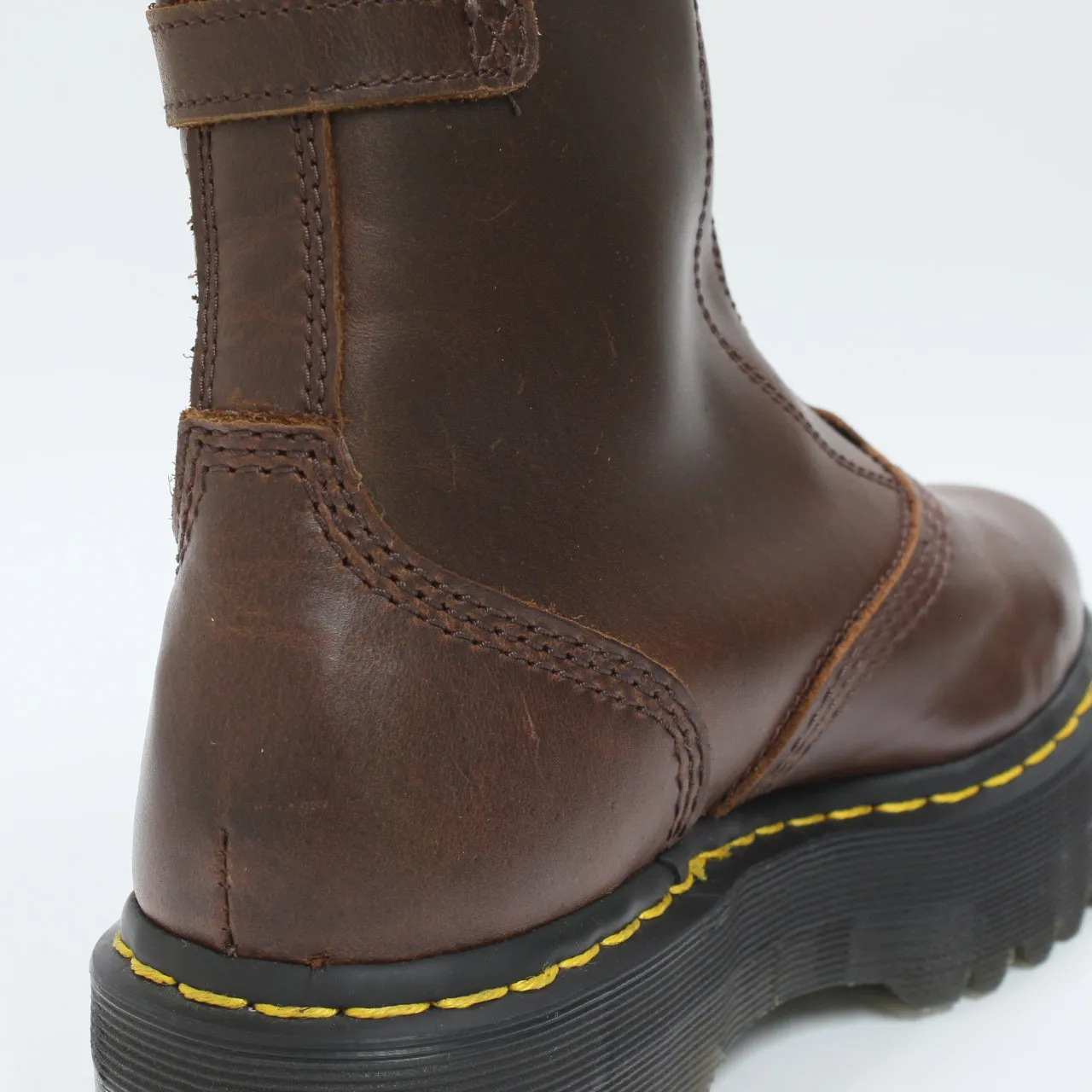 Womens Dr. Martens Jetta Platform Boots Brown