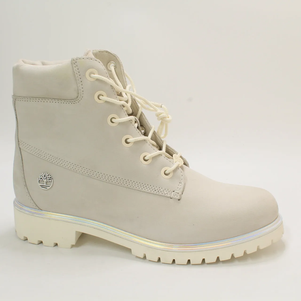 Womens Timberland Lyonsdale Boots Cream Irridescent