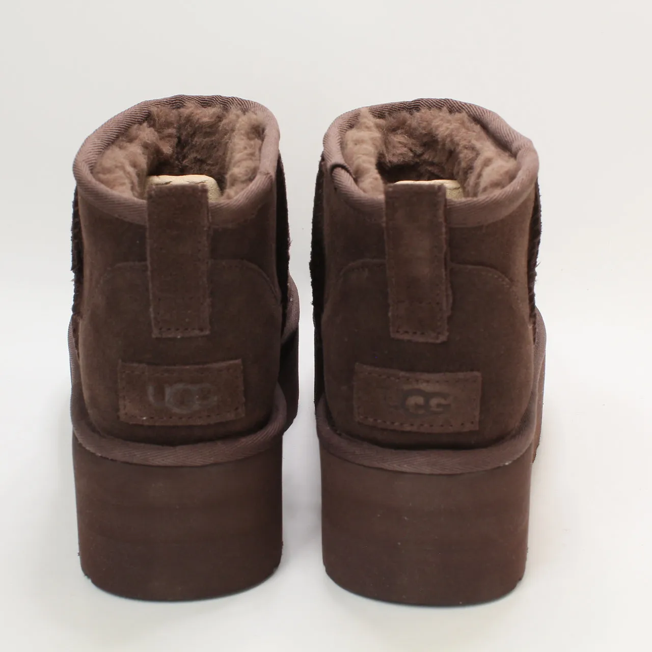 Womens UGG Classic Ultra Mini Platform Burnt Cedar