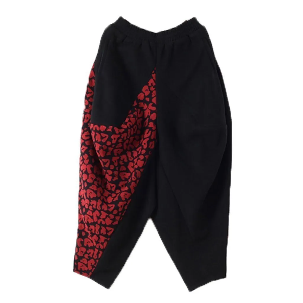 Woolen Retro Harem Pants