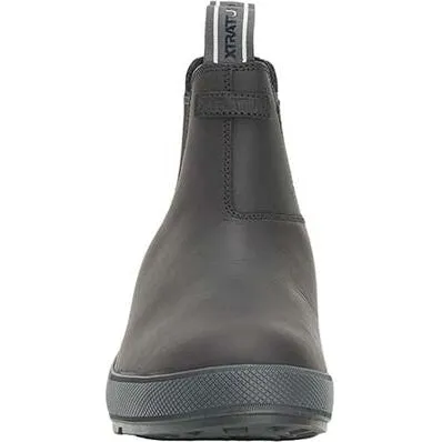 Xtratuf Men's Legacy WP Slip Resist Leather Chelsea Boot -Black- LCM000