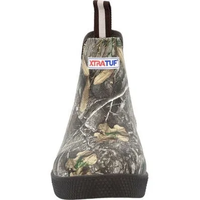 Xtratuf Men's Realtree Edge Wheelhouse 6" WP Ankle Deck Boot -Camo- XMWRTE