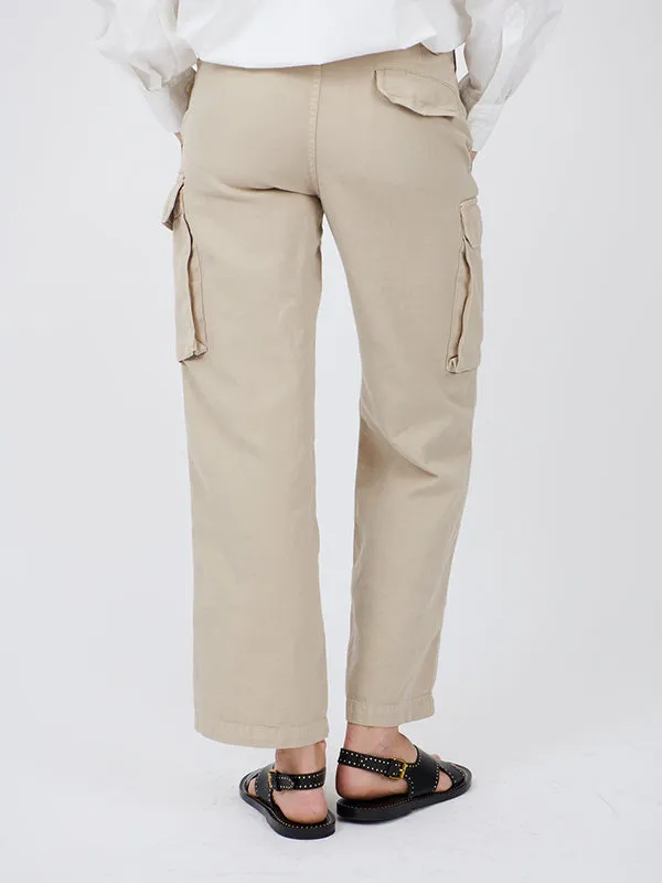 Yannic Cargo Pant in Sandstone