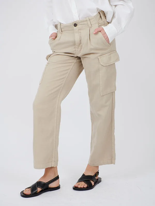 Yannic Cargo Pant in Sandstone